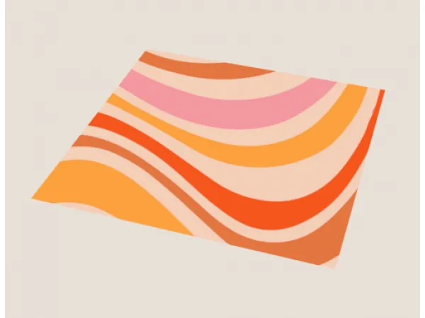 Maxis Match Retro Rug - The Sims 4 Custom Content