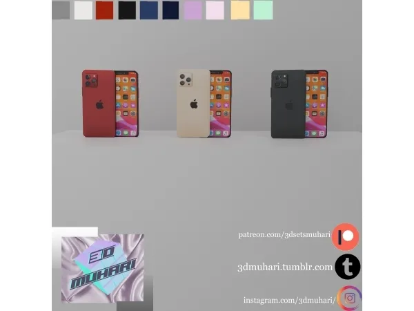 Alpha Iphone 12s Pro Max - The Sims 4 Custom Content