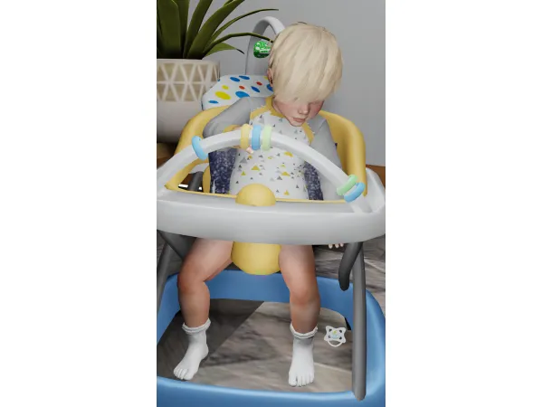 Mix [Scarlett Bulckowisk] Baby Walker Posepack - The Sims 4 Custom Content