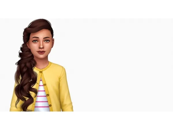 Alpha Stealthic Persephone Kids Version - The Sims 4 Custom Content
