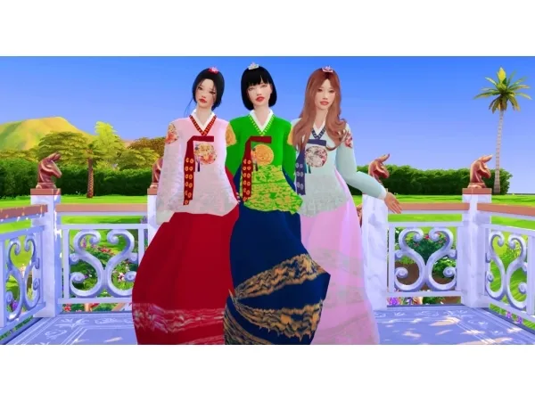 Alpha New Year Gift by mochachiiii - The Sims 4 Custom Content