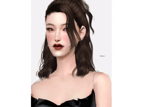 Alpha [KAT]Lipstick 48 - The Sims 4 Custom Content