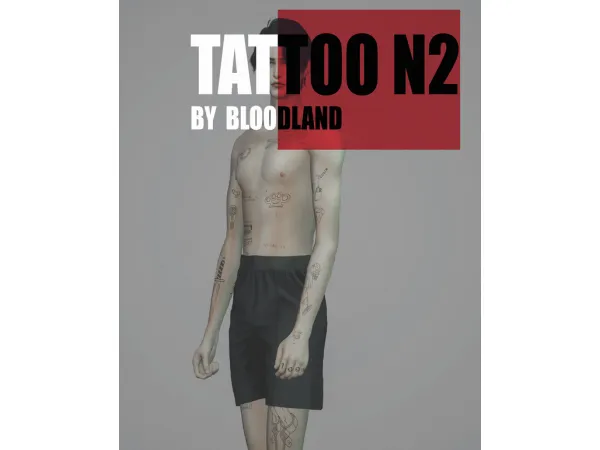 Tattoo and Lenses N2 by bloodland