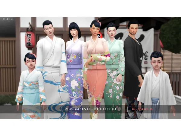 Sims 4 Oriental Male Clothes