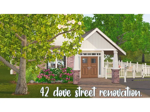 42 DOVE STREET RENOVATION - The Sims 3 Custom Content