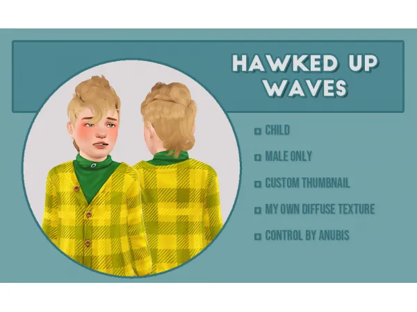 Child hairs - The Sims 3 Custom Content