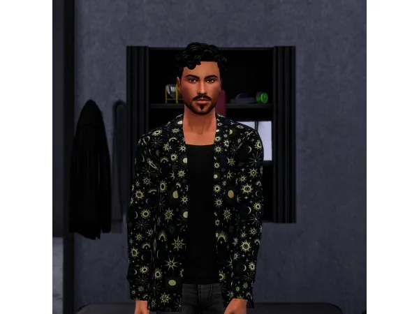 Maxis Match Discover University Cardigan Recolor - The Sims 4 Custom Content