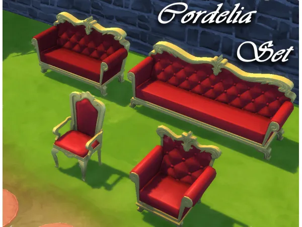 Maxis Match Cordelia Set by SimsToMaggie - The Sims 4 Custom Content