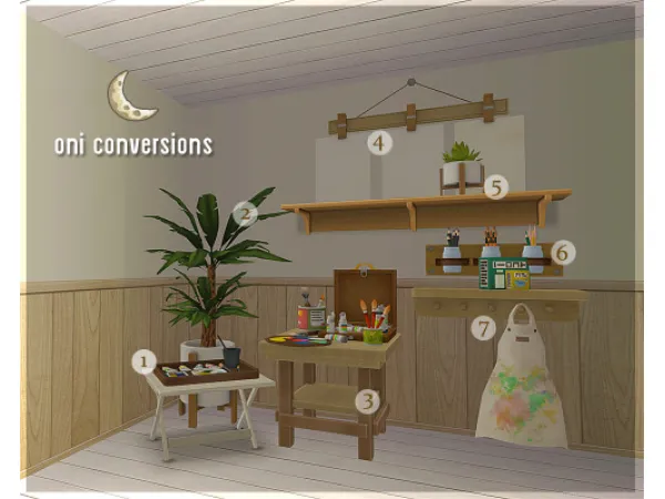 alienpod oni conversions ats loft bed - The Sims 2 Custom Content