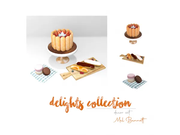 Alpha Delights Collection by melbennett - The Sims 4 Custom Content