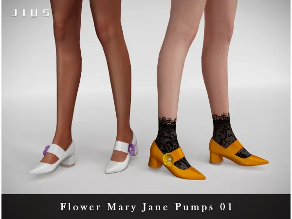 Mix Flower Butterfly Collection Part I sims by Jius - The Sims 4 Custom Content