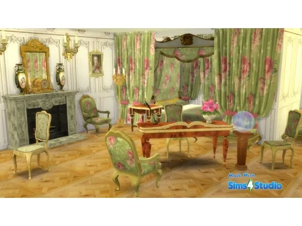 Alpha Madame de Pompadour - The Sims 4 Custom Content
