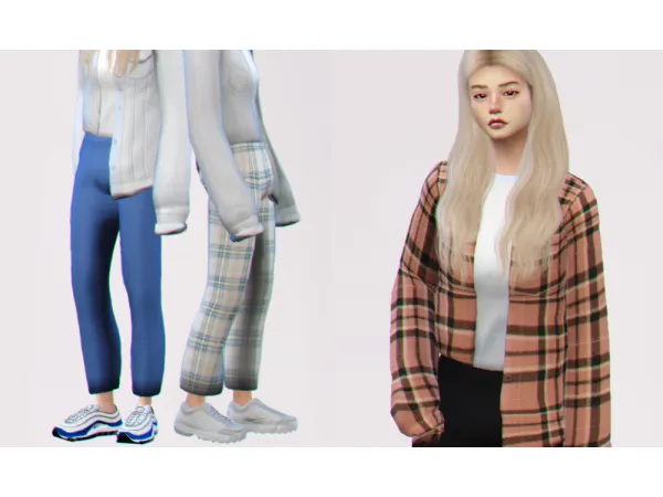 Maxis Match Crush Female Set - The Sims 4 Custom Content