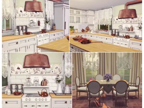 Alpha French country retreat by Sooky - The Sims 4 Custom Content
