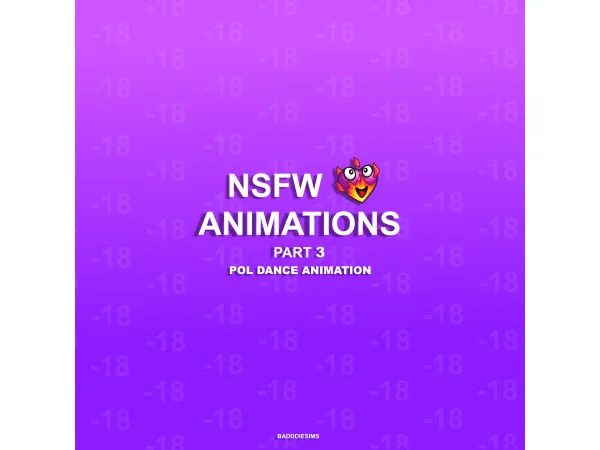 Alpha NSFW ANIMATIONS PART3 POL DANCE ANIMATION by BADDDIESIMS - The Sims 4 Custom Content