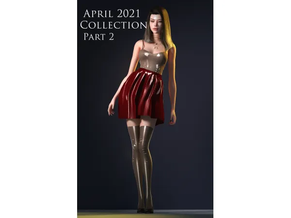 Alpha April Collection 2021 Part 2 by astya96 - The Sims 4 Custom Content