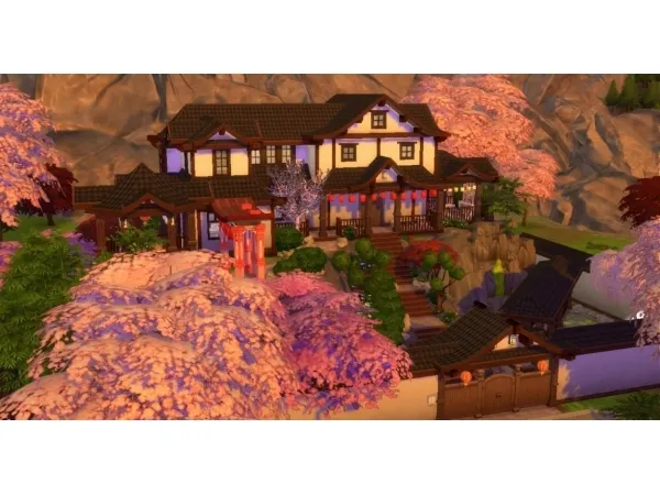 Maxis Match Little Japan - The Sims 4 Custom Content