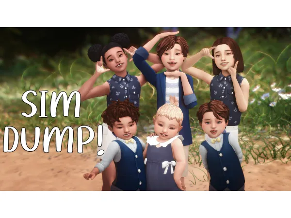 Maxis Match sim dump by Maytaiii - The Sims 4 Custom Content
