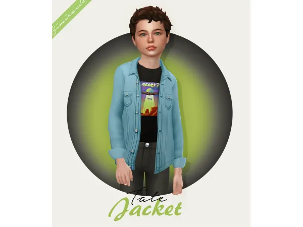 Maxis Match Clumsyalien Tate Kids Version - The Sims 4 Custom Content
