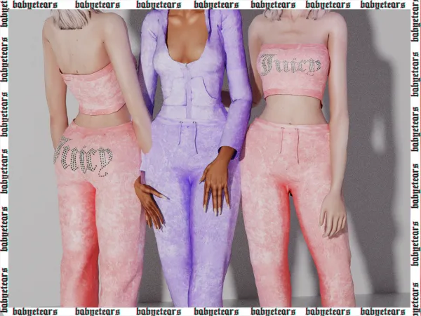 Alpha Sett (Jumpsuit Juicy Sweater moon Tank heart) - The Sims 4 Custom Content