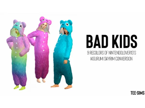 Bad Kids - The Sims 2 Custom Content