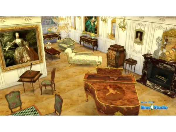Alpha Littleberry Depompadour Set - The Sims 4 Custom Content