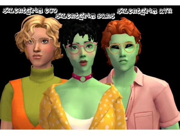 Silentgrims eco glasse - The Sims 2 Custom Content