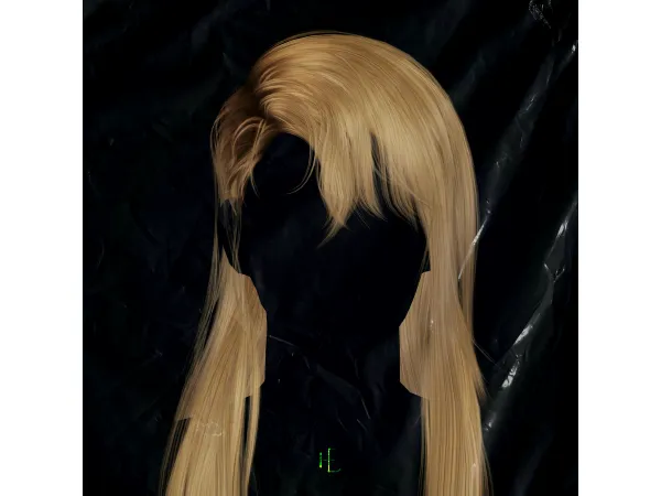 Alpha HAIR 20 JOSEON CUT (VER1) by MoooD - The Sims 4 Custom Content