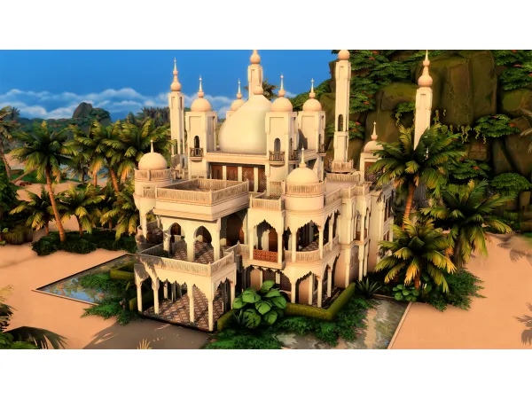 Maxis Match No Moroccan Palace by plumbobkingdom - The Sims 4 Custom Content