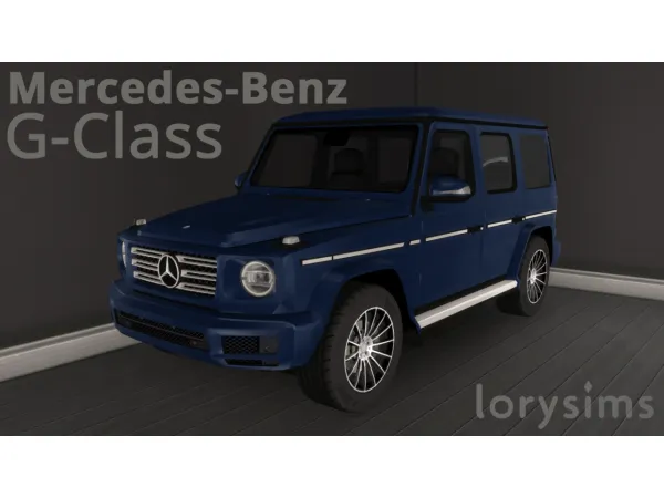 Mix 2019 Mercedes Benz G Class by LorySims - The Sims 4 Custom Content