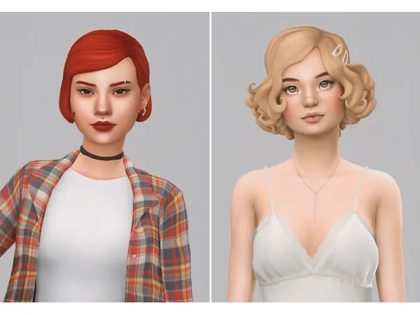 Maxis Match franzi caitlyn maxified - The Sims 4 Custom Content