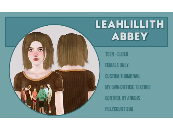 Leahlillith Hairs - The Sims 3 Custom Content