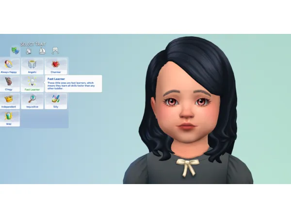 Maxis Match Babytoddler trait bundle by Snowiii95 - The Sims 4 Custom Content