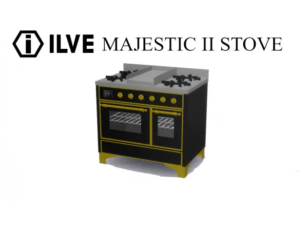 Maxis Match Ilve Majestic II Stove - The Sims 4 Custom Content