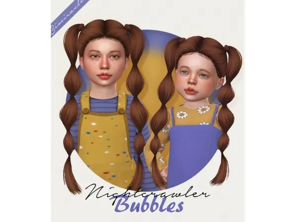 Alpha Nightcrawler Bubbles - The Sims 4 Custom Content