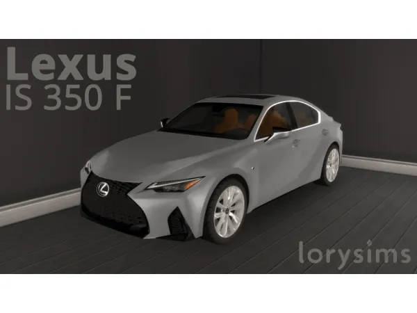 Mix 2021 Lexus IS 330 F by LorySims - The Sims 4 Custom Content