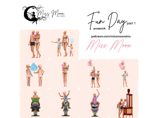 Mix Fun Day part 1 by missmoonsims - The Sims 4 Custom Content
