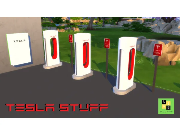 Maxis Match Tesla Stuff - The Sims 4 Custom Content