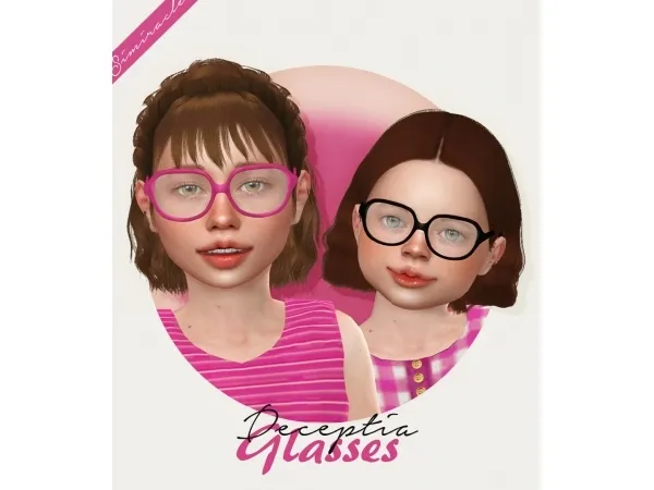 Alpha DECEPTIA Glasses - The Sims 4 Custom Content