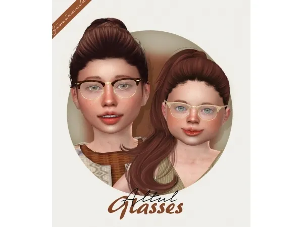 Alpha ALTUL Glasses - The Sims 4 Custom Content