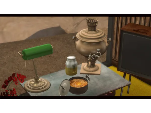 Alpha Korean Antique Set by dumg - The Sims 4 Custom Content
