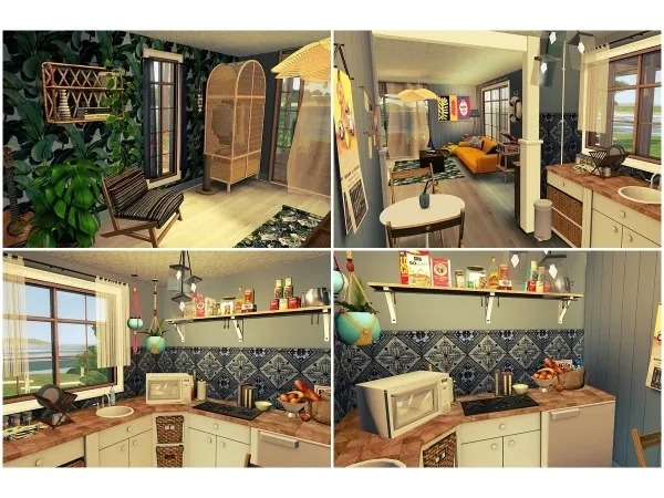 Beach Container House - The Sims 3 Custom Content