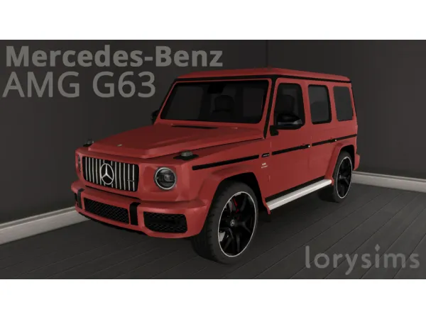 2019 Mercedes-Benz AMG G63 by LorySims