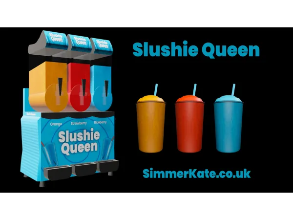 Alpha Slushie Queen Set by simmerkatex - The Sims 4 Custom Content