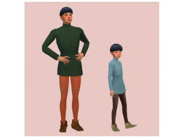 Maxis Match Late Medieval Cotehardie - The Sims 4 Custom Content