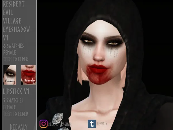 Mix Resident Evil Village Set by simsfinds - The Sims 4 Custom Content