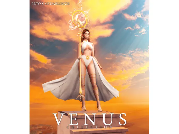 Alpha VENUS COLLECTION by simsfinds - The Sims 4 Custom Content