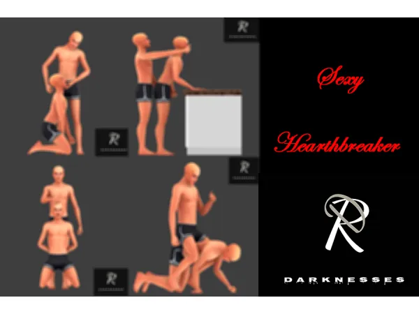 Mix Sexy Hearthbreaker by RDarknesses - The Sims 4 Custom Content