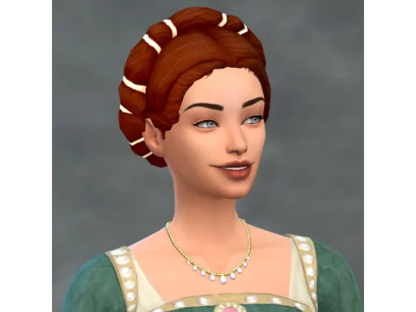 Maxis Match TSM Circle Braid - The Sims 4 Custom Content