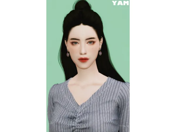 Alpha YAM_Face skin 01 - The Sims 4 Custom Content